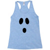 boo face Racerback Tank