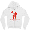 red dawn retro movie Zipper Hoodie
