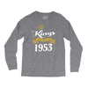 kings are born in 1953 Long Sleeve Shirts