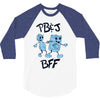 peanut butter and jelly   bff 3/4 Sleeve Shirt