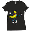 banana wobbler Ladies Fitted T-Shirt