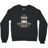 premium vintage 1961 classic perfectly aged limited edition Crewneck Sweatshirt