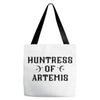 Huntress of Artemis Tote Bags