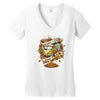 travel long Women's V-Neck T-Shirt