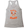 don't be krabby Racerback Tank
