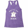 here for the boos Racerback Tank