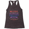 meine tochter ist t&auml;towiert Racerback Tank