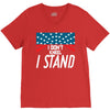 I Don't Kneel V-Neck Tee
