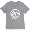 bc mountains british col V-Neck Tee