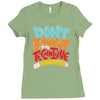don't sweat the technique Ladies Fitted T-Shirt