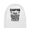 Camping Where Friends And Marshmallow Get Toasted At The Same Time Baby Beanies