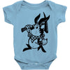 black rabbit Baby Bodysuit