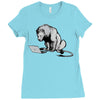 lion pc Ladies Fitted T-Shirt