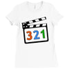 media player Ladies Fitted T-Shirt