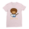 hello tree Ladies Fitted T-Shirt