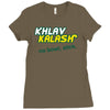 khlav kalash Ladies Fitted T-Shirt