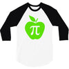 apple pi 3/4 Sleeve Shirt