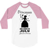 Princesses Are Born In July 3/4 Sleeve Shirt