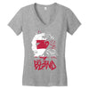 dj blend Women's V-Neck T-Shirt