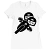 catoon2 Ladies Fitted T-Shirt