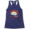 peaceful universe Racerback Tank