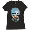half man, half machine, all plumber Ladies Fitted T-Shirt