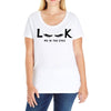 Look Me in The Eyes Ladies Curvy T-Shirt