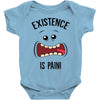 existnece is pain Baby Bodysuit