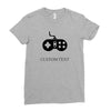 custom texti Ladies Fitted T-Shirt
