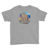 polygon bear graphic Youth Tee