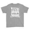 Just One More Violin I Promise Youth Tee
