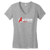 autism awareness shirt autism dad Women's V-Neck T-Shirt