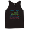 marching band i dont care if sparkly unicorns Tank Top