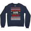 Santa Only Comes Once A Year Wife Is Always Here Crewneck Sweatshirt