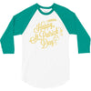 happy st patrick's day 3/4 Sleeve Shirt