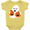 pumpkin with boo Baby Bodysuit