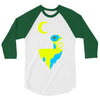 moon cat 3/4 Sleeve Shirt