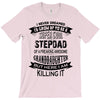 Super Cool Stepdad Of A Freaking Awesome Granddaughter T-Shirt