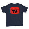 as seen in front of the the tv Youth Tee