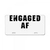 engaged af License Plate