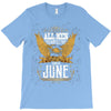 All Men Are Created Equal But Only The Best Are Born In June T-Shirt