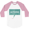 louder than words 3/4 Sleeve Shirt