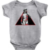 david with rose tattoo Baby Bodysuit
