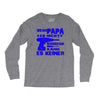 wenn papa es nicht kann Long Sleeve Shirts