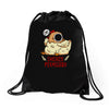 chicken permission Drawstring Bags