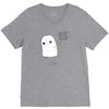 sad ghost V-Neck Tee