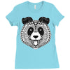 panda Ladies Fitted T-Shirt