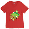 pre computers V-Neck Tee