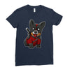 corgipool Ladies Fitted T-Shirt