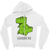 legosaurus rex Zipper Hoodie